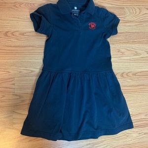 Primrose girls uniform dress - sz XS (5T/6T)